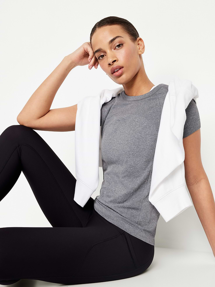 Image number 3 showing, Fluid Seamless Fitted T-Shirt