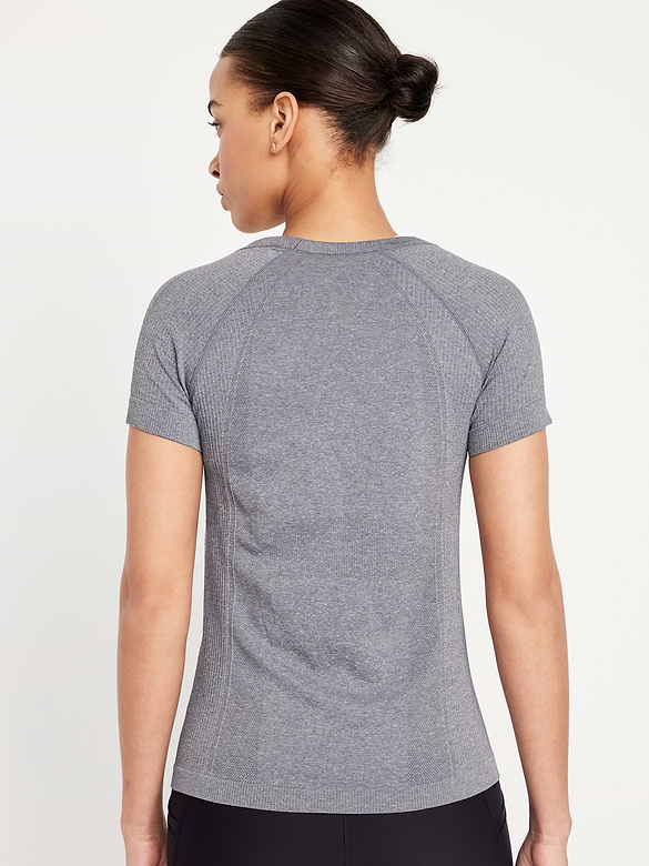 Fluid Seamless Fitted T-Shirt