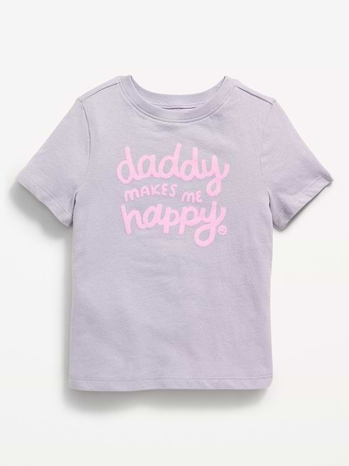 Short Short-Sleeve Graphic T-Shirt for Toddler Girls on clearance at Old Navy — 40% off