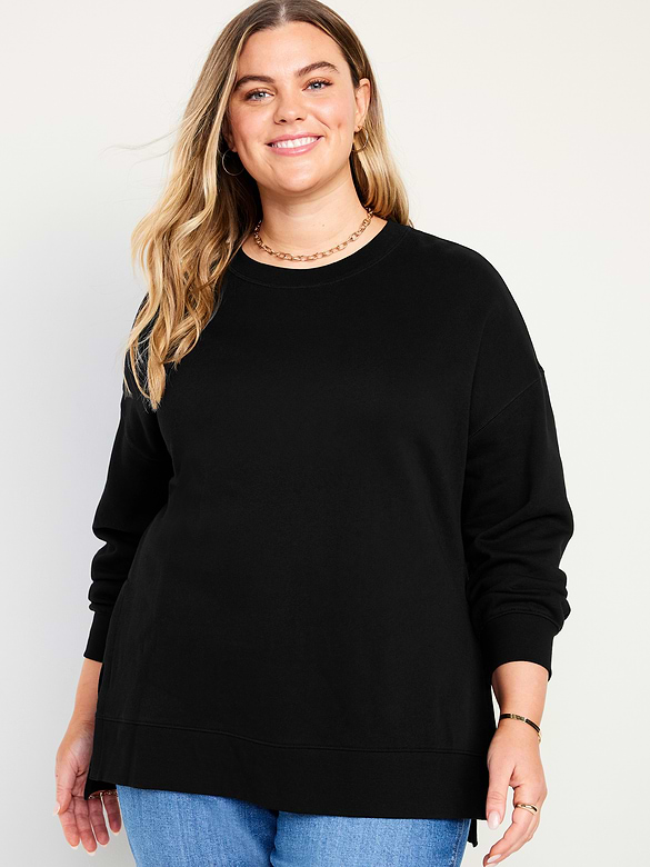 SoComfy Relaxed Tunic Sweatshirt