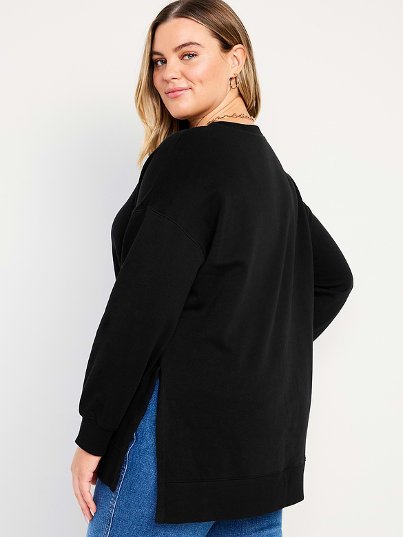 SoComfy Relaxed Tunic Sweatshirt