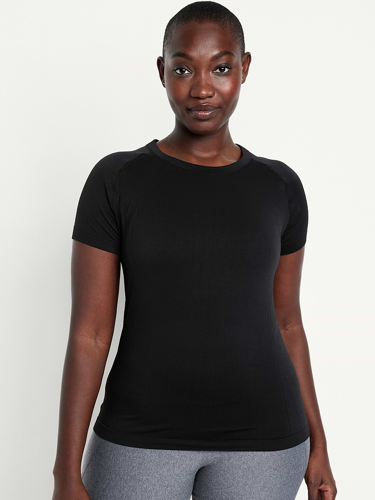 Image number 5 showing, Fluid Seamless Fitted T-Shirt