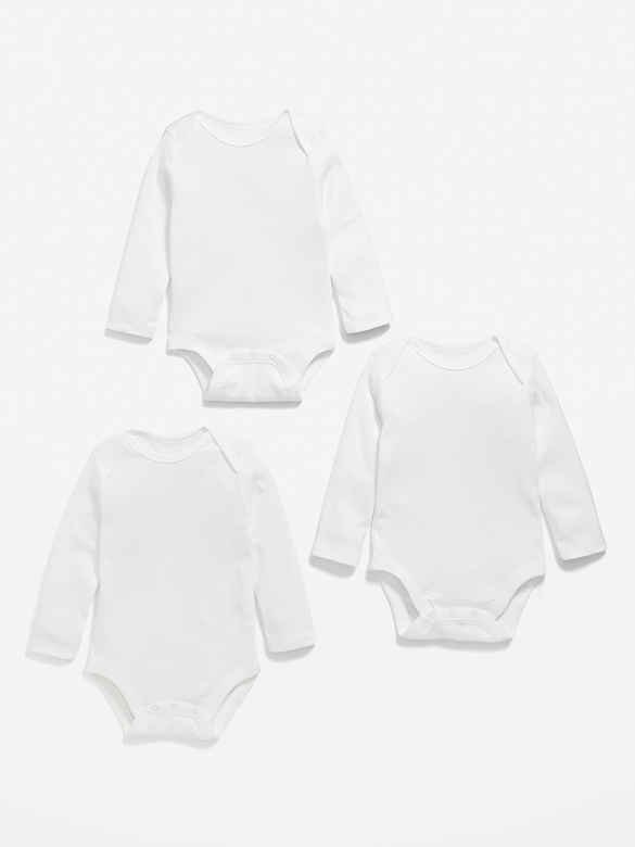 Unisex Bodysuit 3-Pack for Baby