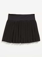 Image number 4 showing, High-Waisted Pleated Performance Skort for Girls