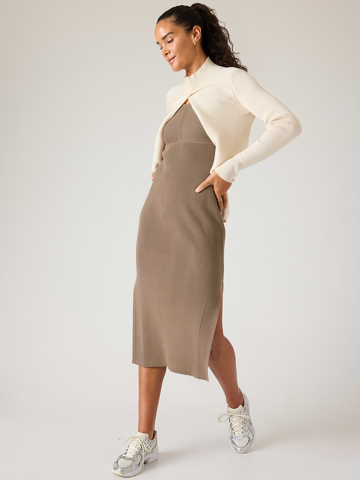 Image 4 of 6, Keys Sweater Dress