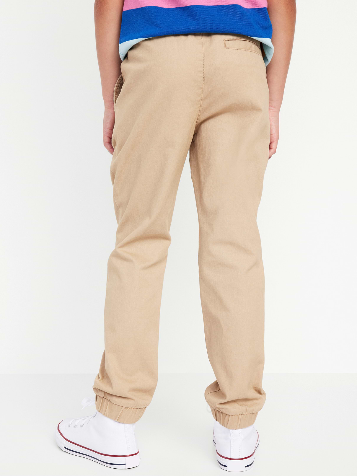 Image number 2 showing, Built-In Flex Twill Jogger Pants for Boys