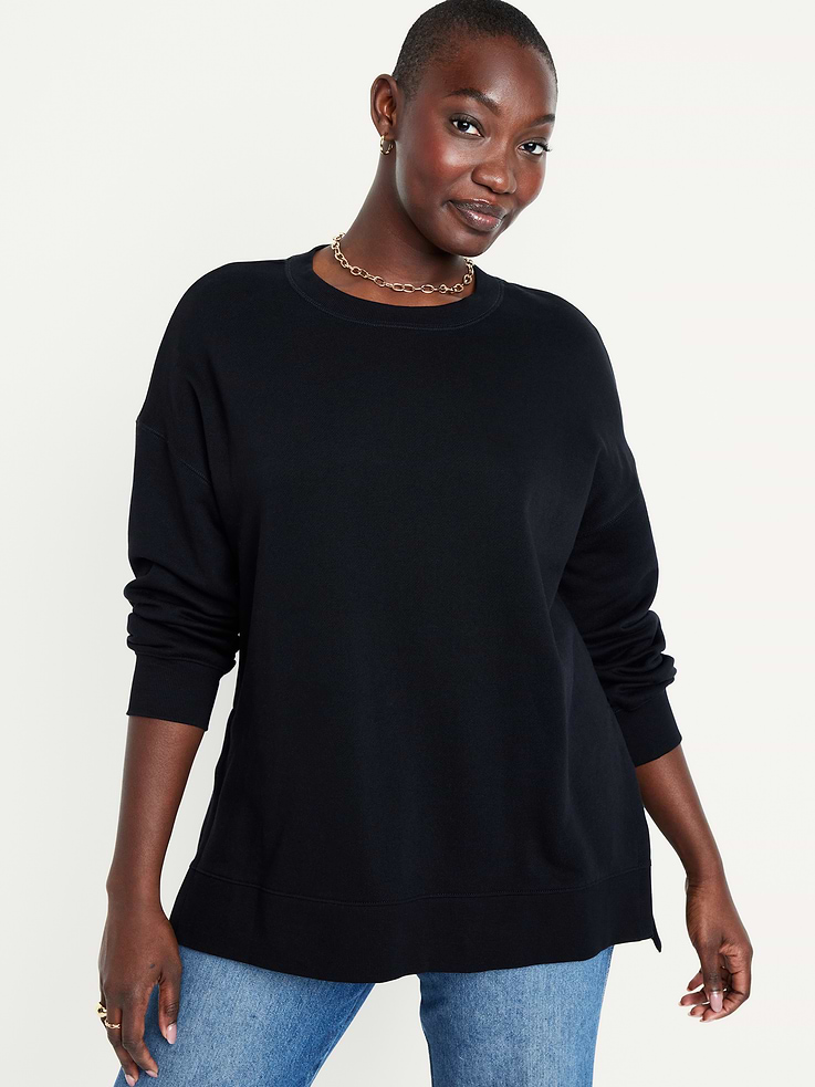 Image number 5 showing, SoComfy Relaxed Tunic Sweatshirt