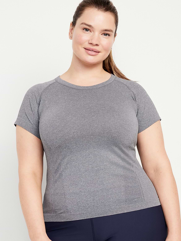Fluid Seamless Fitted T-Shirt