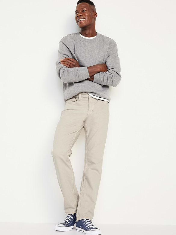 Pantalon droit à cinq poches