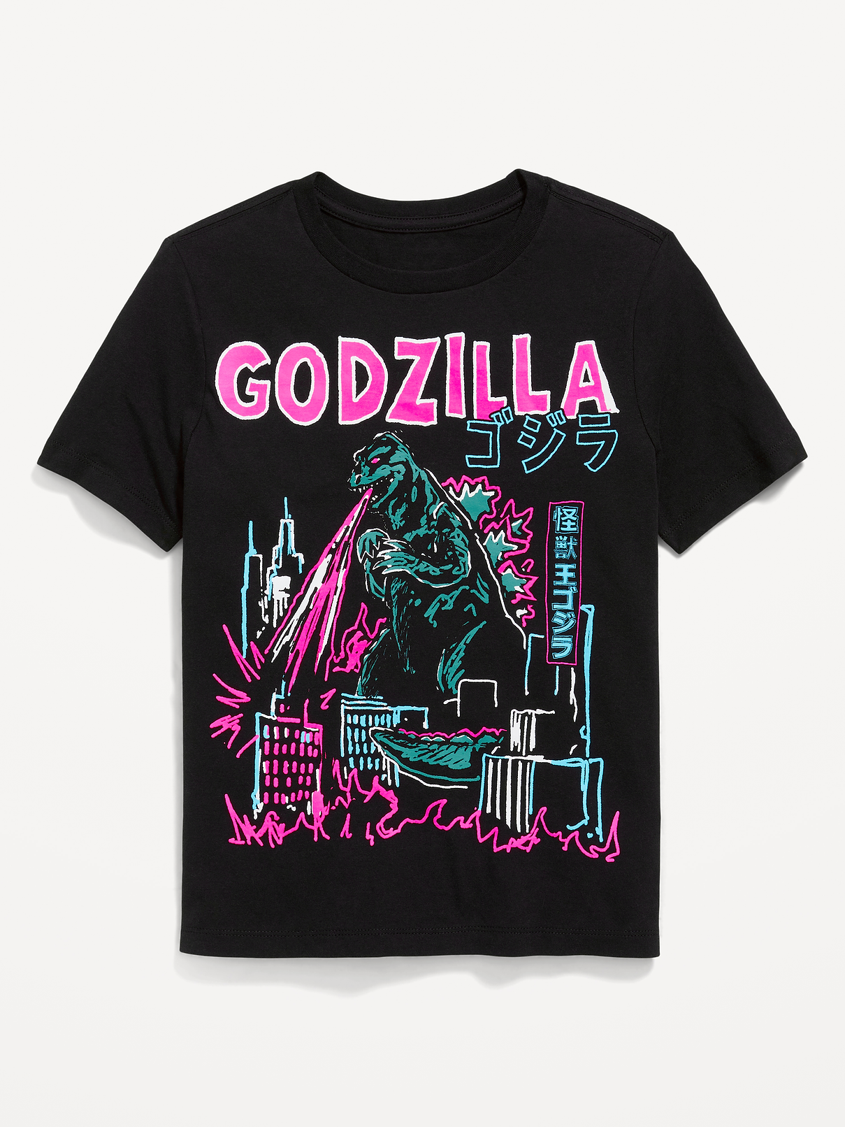 Image number 1 showing, Godzilla™ Gender-Neutral Graphic T-Shirt for Kids