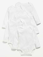 Image number 1 showing, Unisex Bodysuit 5-Pack for Baby