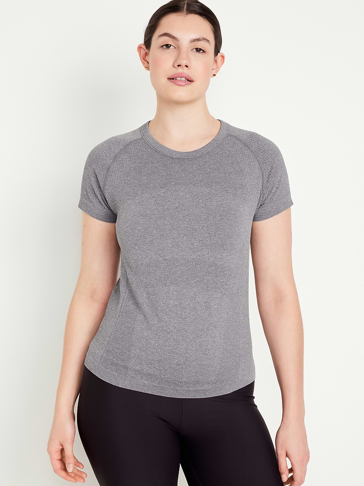 Image number 5 showing, Fluid Seamless Fitted T-Shirt