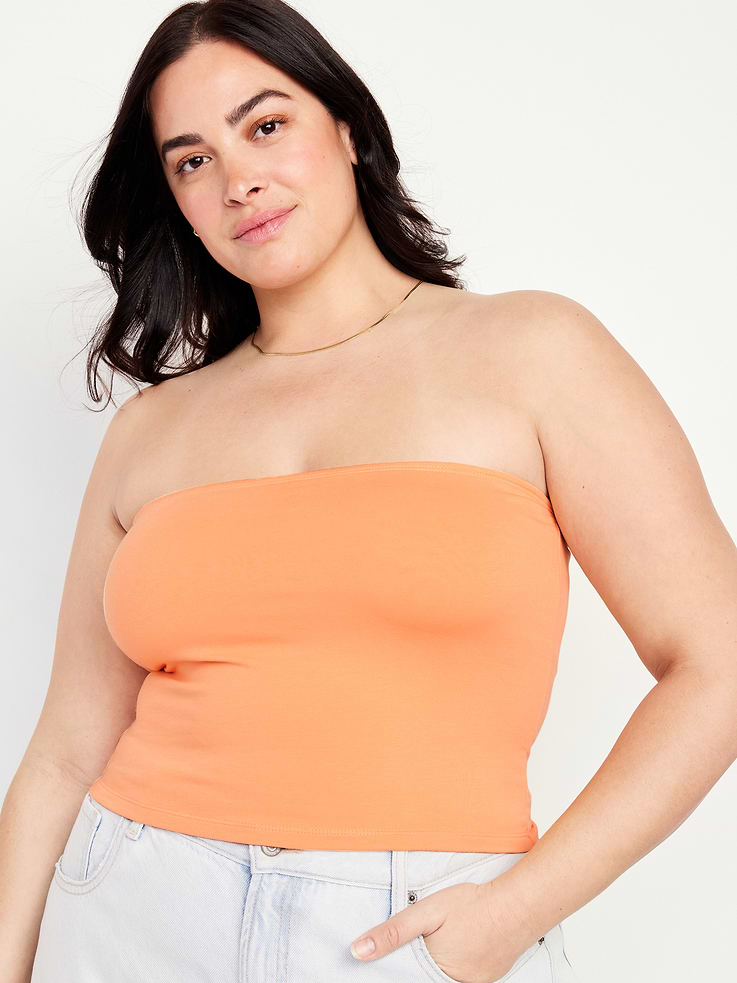 Image 7 of 8, Double-Layer Tube Tank Top