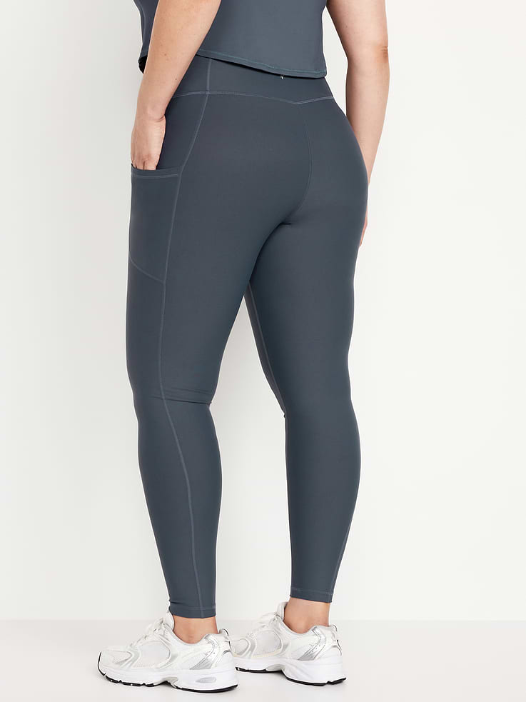 Image number 7 showing, High-Waisted PowerSoft Full-Length Pocket Leggings