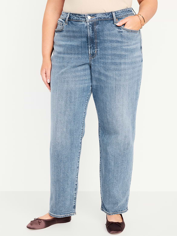 High-Waisted OG Loose Jeans