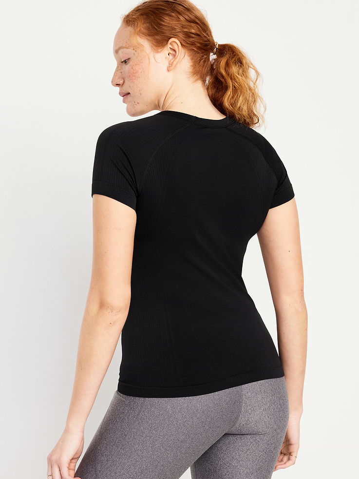 Image number 2 showing, Fluid Seamless Fitted T-Shirt