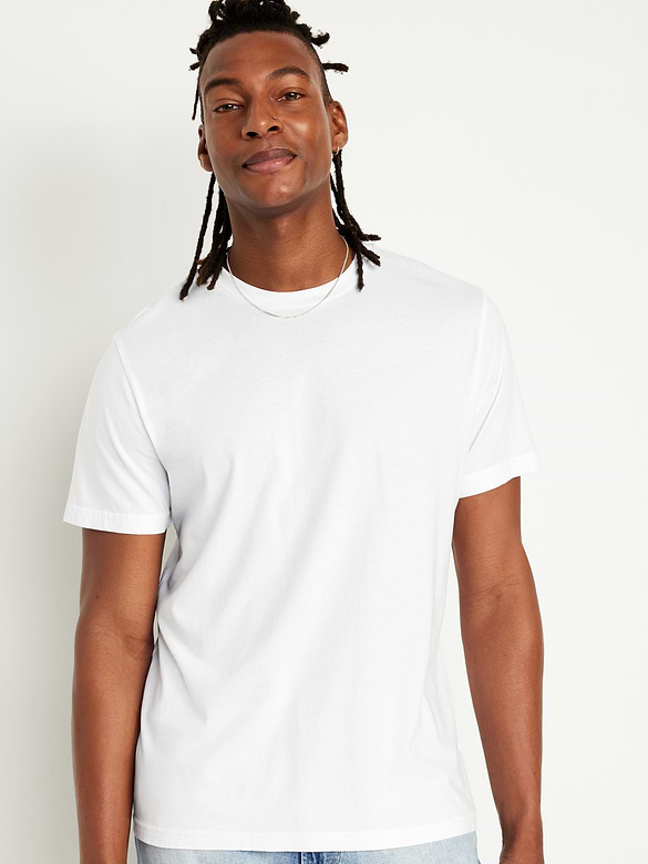 Solid Crew-Neck T-Shirt 3-Pack