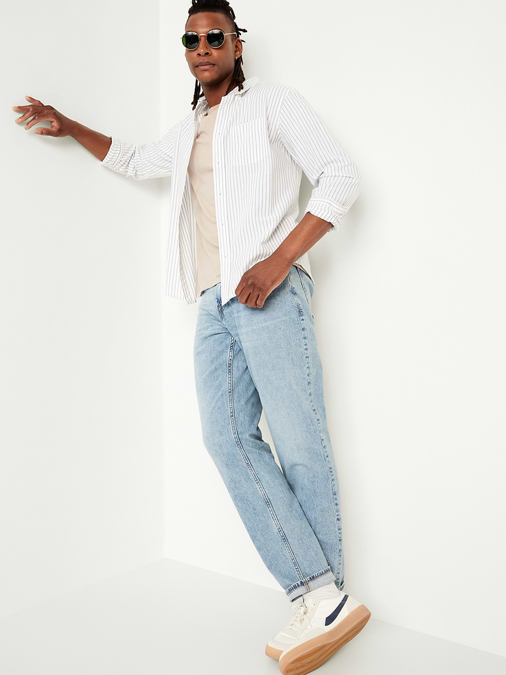 Image number 3 showing, Athletic Taper Built-In Flex Jeans