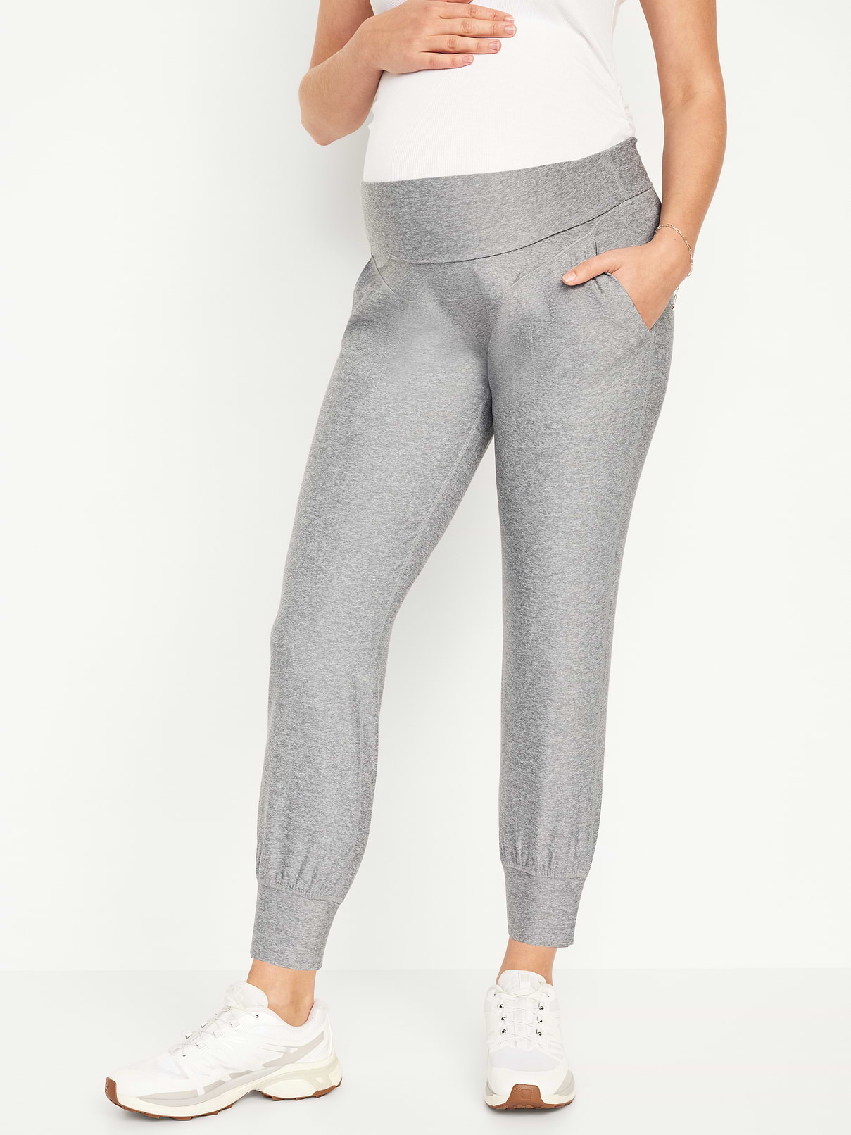 Image 1 of 2, Featuring NEW Cloud+. Buttery soft, textured fabric., full panel, hip pockets, banded cuffs, go-dry wicks moisture, breathable, Product #871118