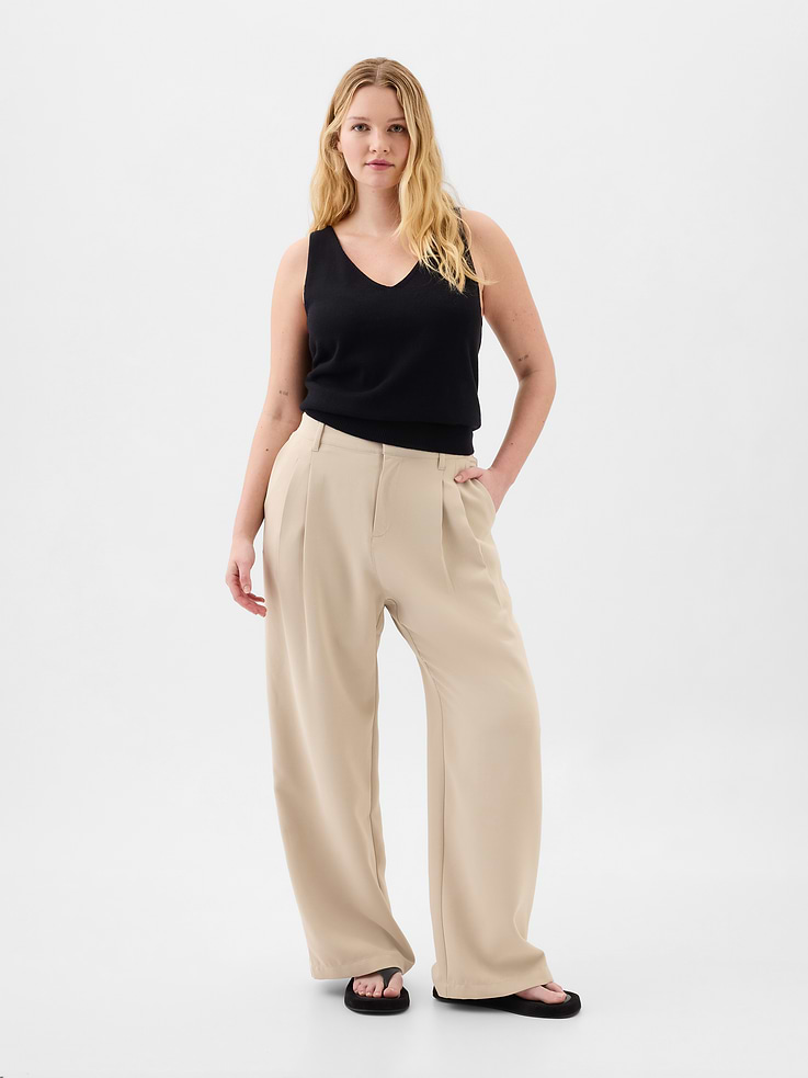 Image 5 of 8, Easy Crepe Trousers