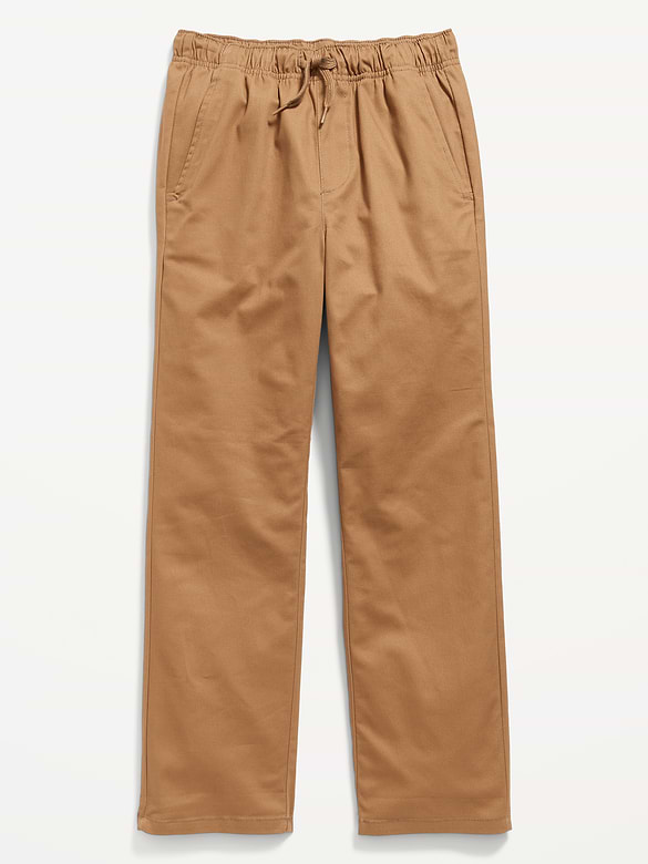 Pantalon WOW à jambe droite à taille extensible pour garçon