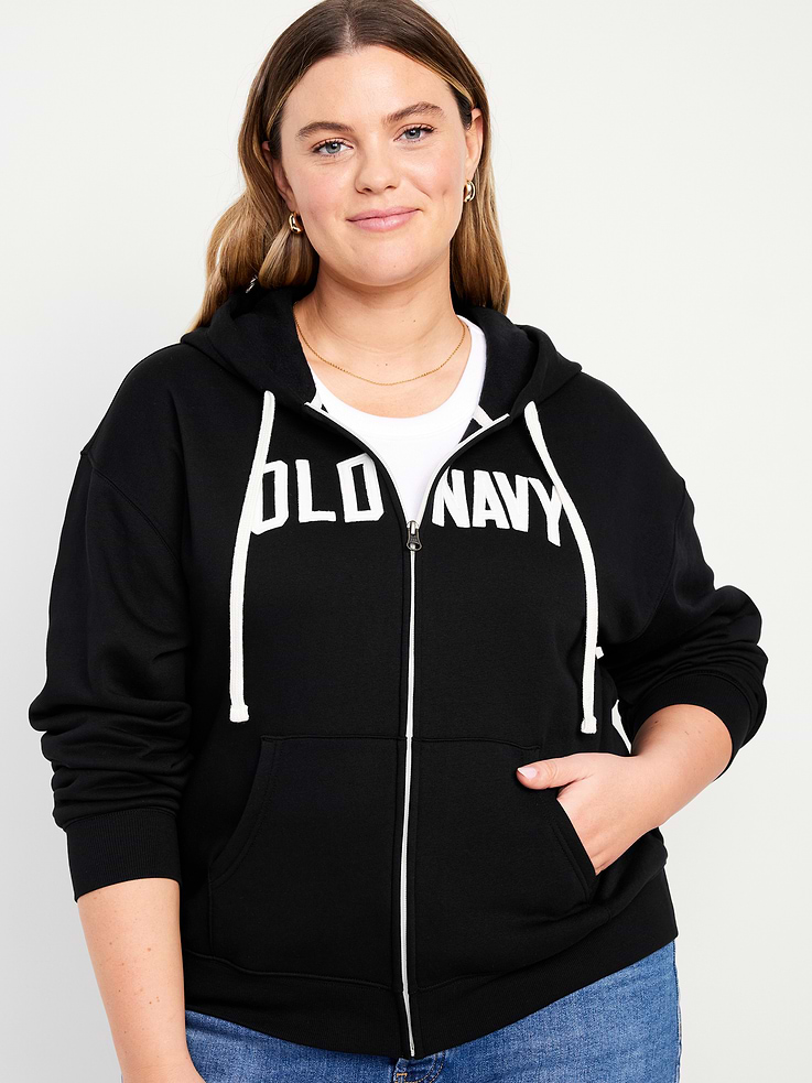 Image number 7 showing, Logo Zip Hoodie Sweatshirt