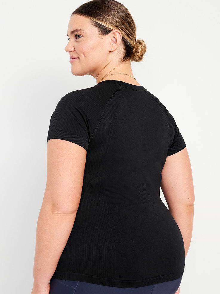 Image number 8 showing, Fluid Seamless Fitted T-Shirt