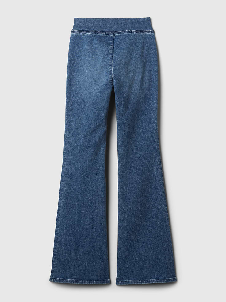 Image 6 de 6, Jean évasé à taille haute croisée pour Enfant