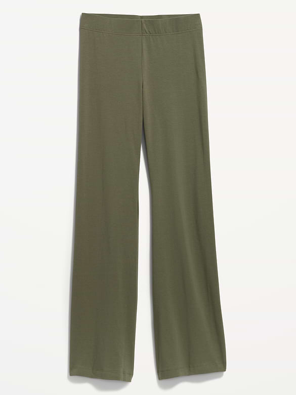 High-Waisted Fashion Flare Leggings