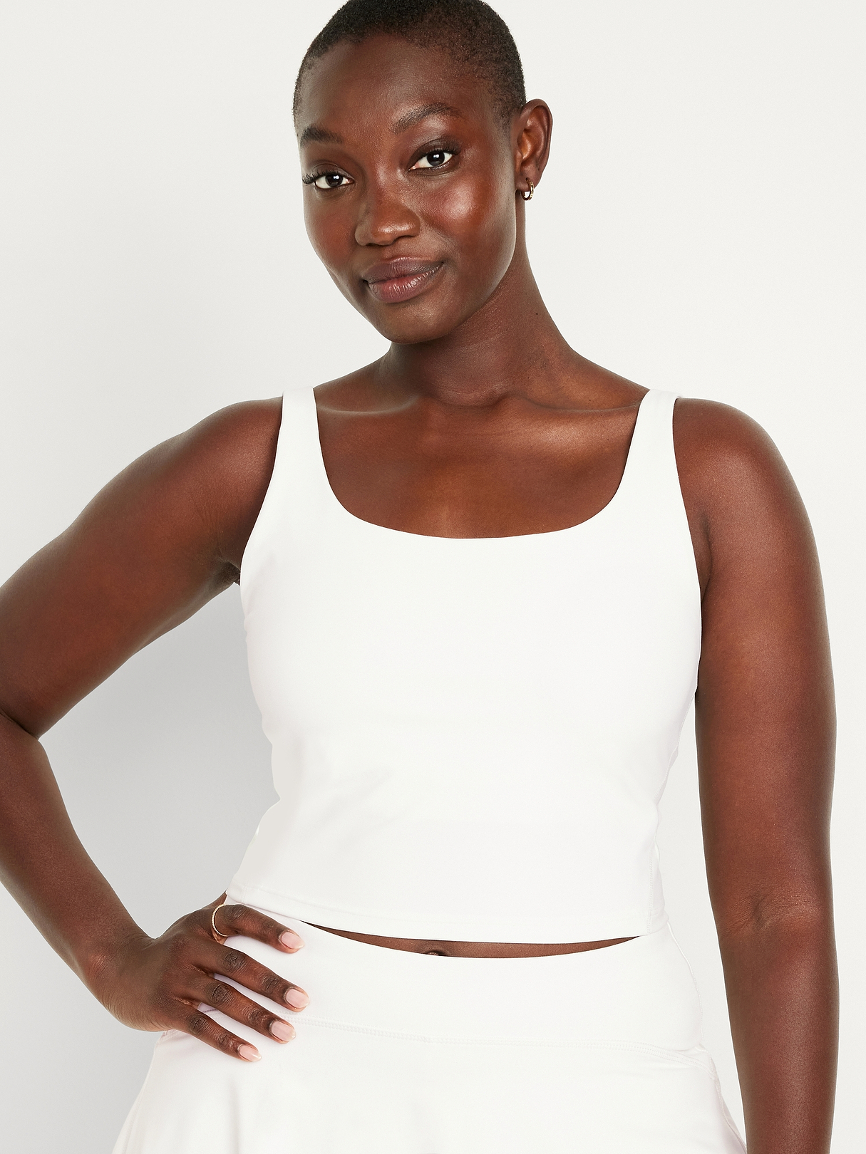 Light Support PowerSoft Longline Sports Bra | Old Navy