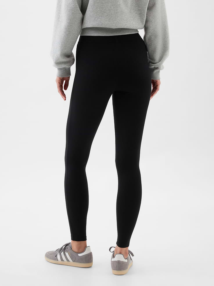 Image 2 of 4, Leggings in Stretch Jersey