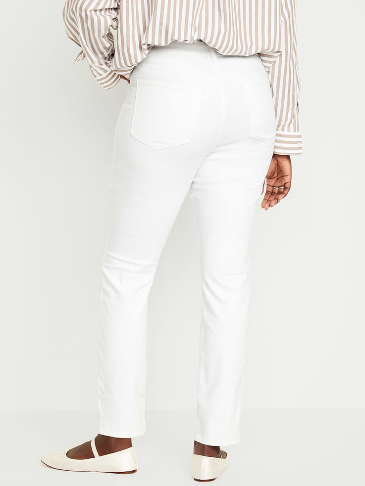 Image number 7 showing, High-Waisted Wow Straight Ankle Jeans