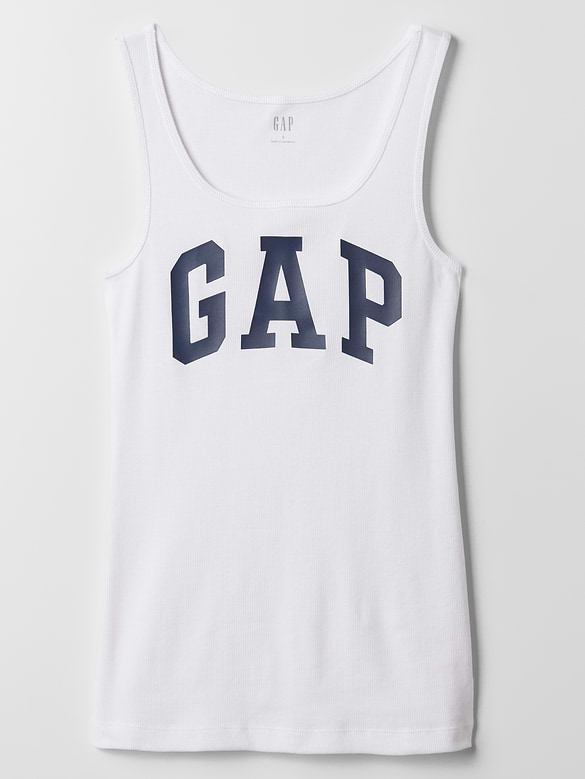 Gap Logo Ribbed Tank Top