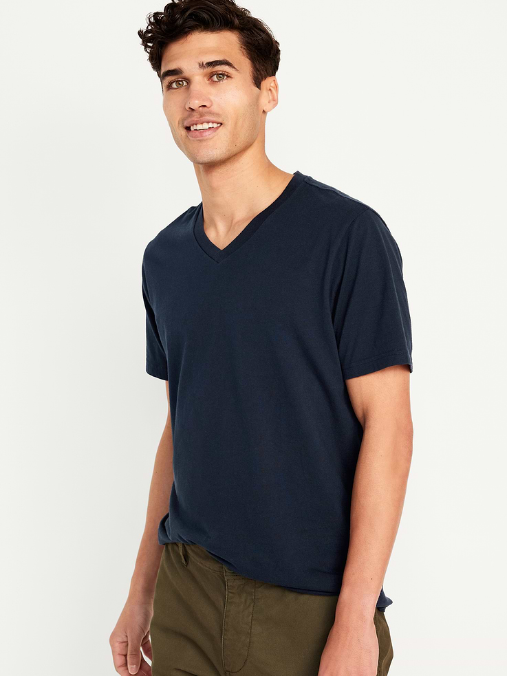 Image number 1 showing, V-Neck T-Shirt