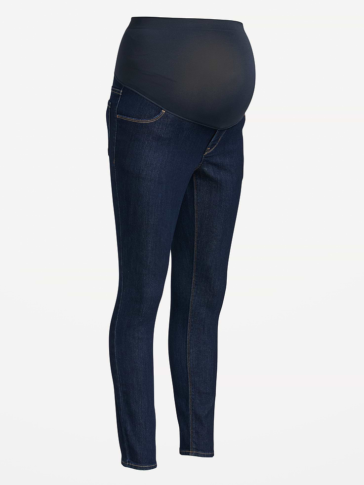 Image number 4 showing, Maternity Full-Panel Wow Skinny Jeans