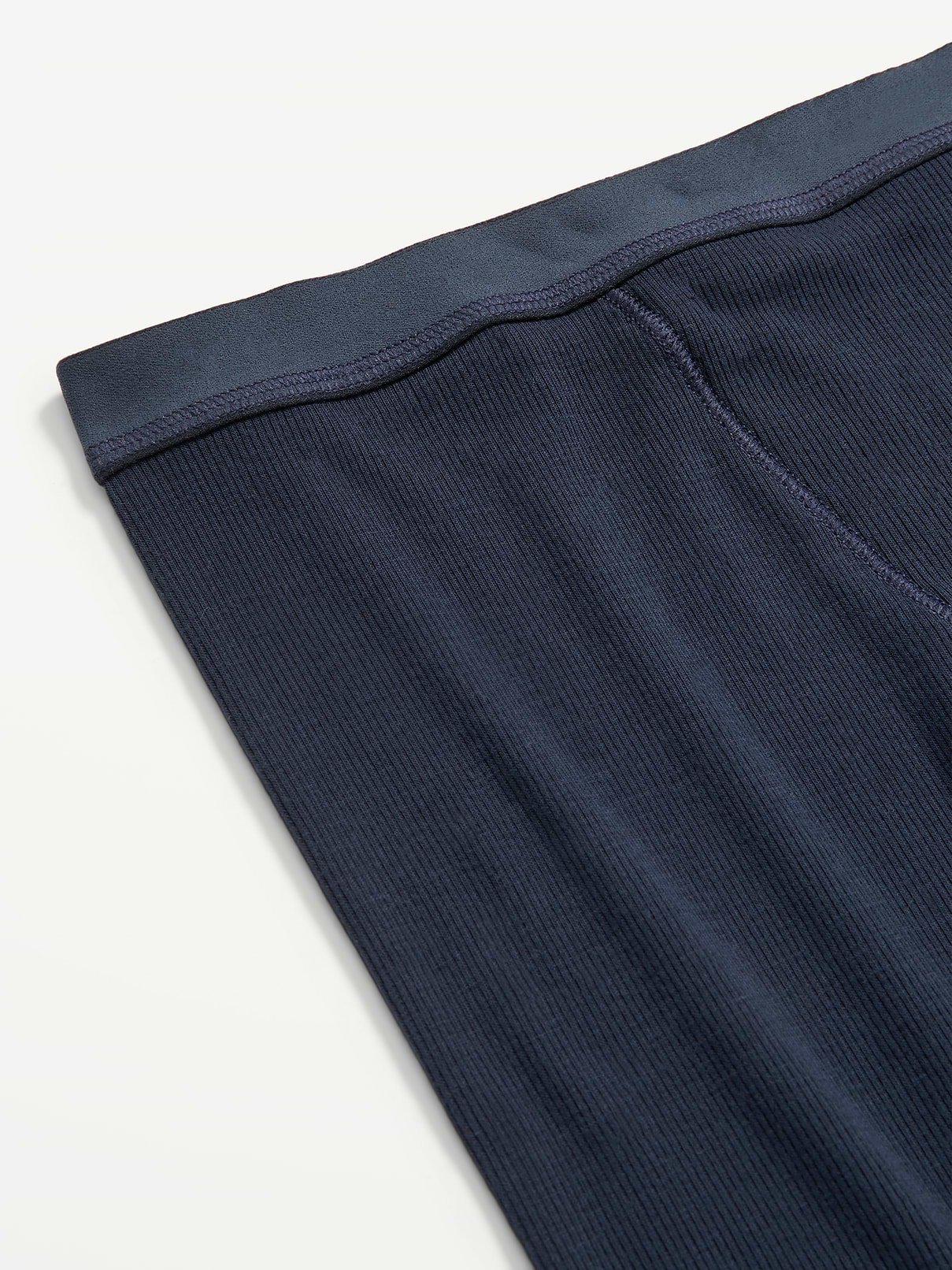 Image number 3 showing, High-Waisted Ribbed Boyshort Briefs -- 3-inch inseam