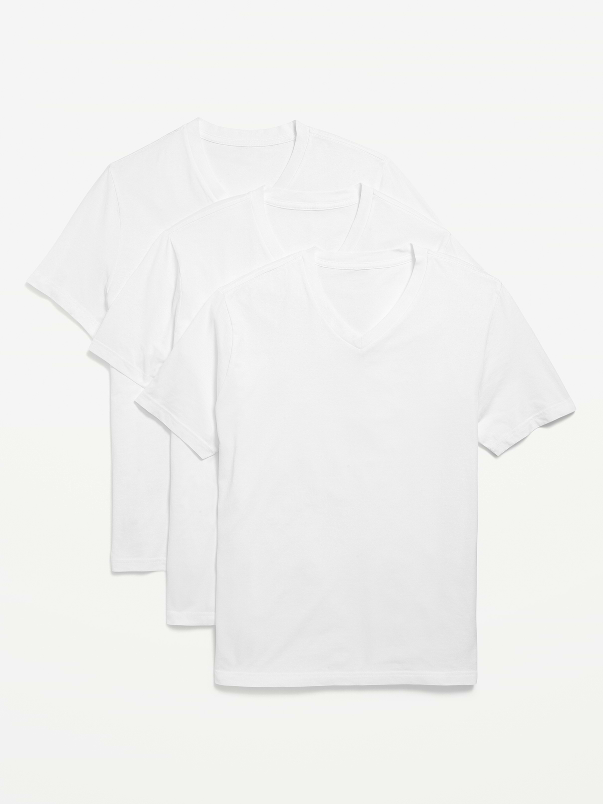 Image number 1 showing, Soft-Washed V-Neck T-Shirt 3-Pack
