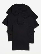 L'image numéro 1 présente T-shirt ras du cou uni pour Homme (paquet de 5)
