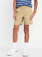 Image number 1 showing, Above Knee Twill Pull-On Shorts for Boys