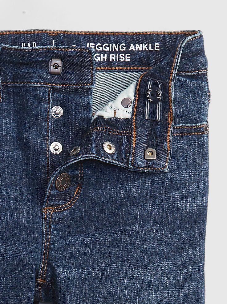 Image number 4 showing, Kids High Rise Ankle Jeggings