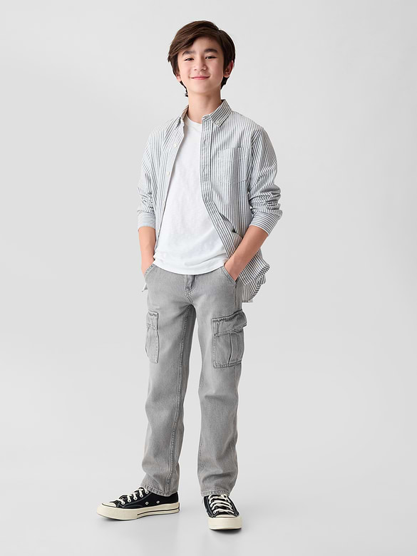 Kids Original Straight Cargo Jeans