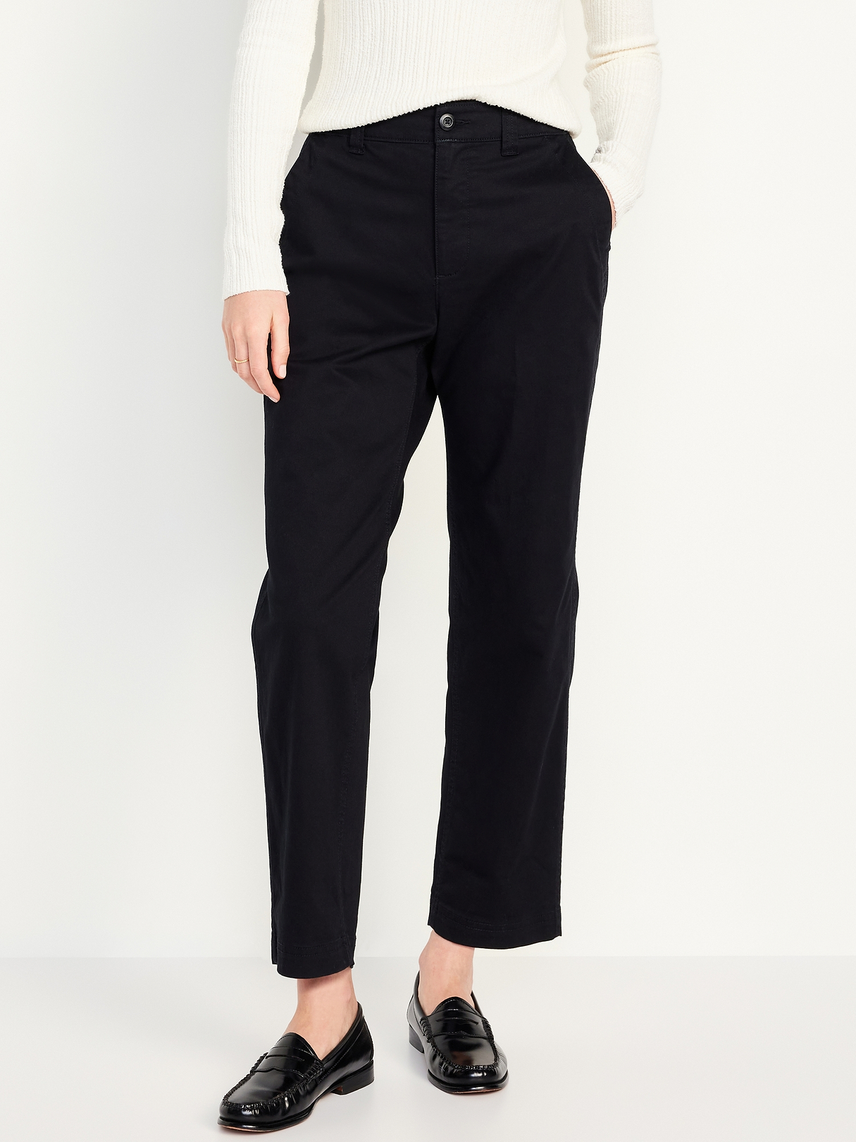 High-Waisted OGC Chino Tapered Straight Pants | Old Navy