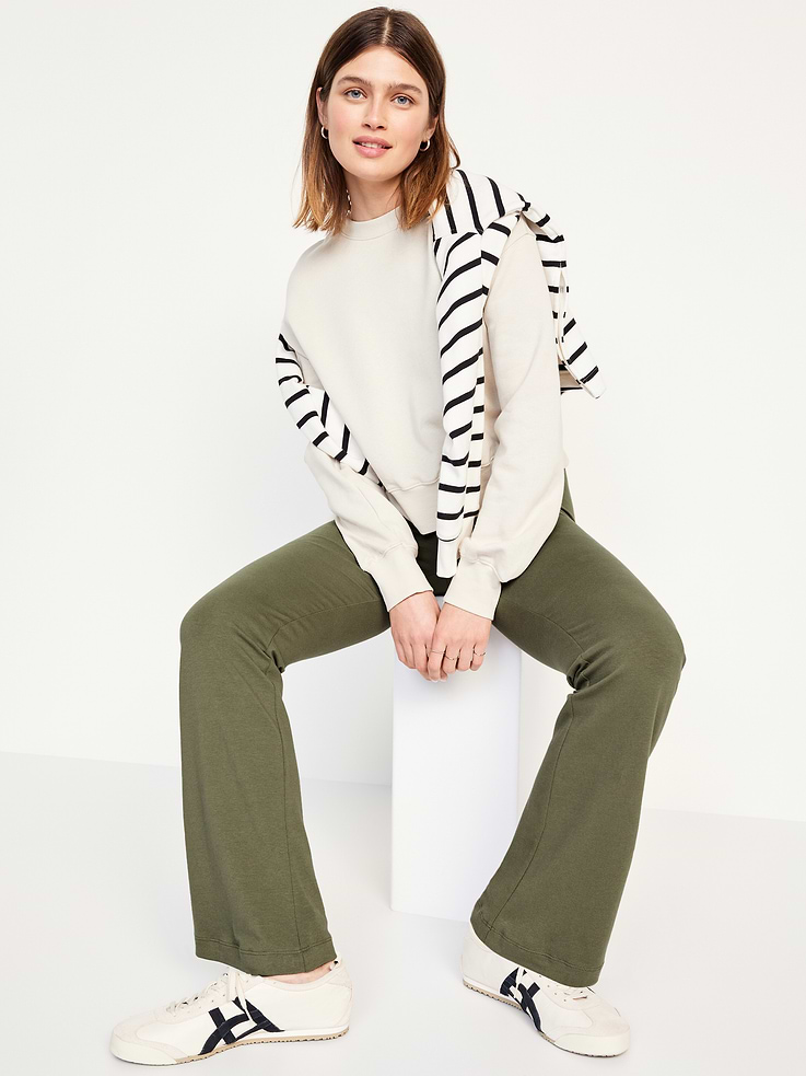 Image number 3 showing, High-Waisted Fashion Flare Leggings