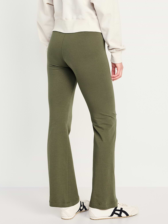 High-Waisted Fashion Flare Leggings