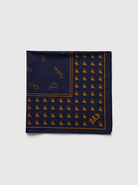GAP × DAP Logo Scarf