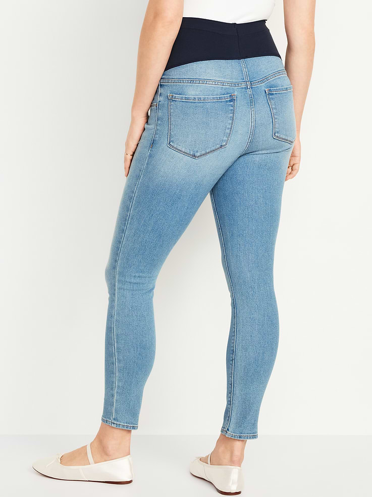 Image number 2 showing, Maternity Full-Panel Skinny Jeans