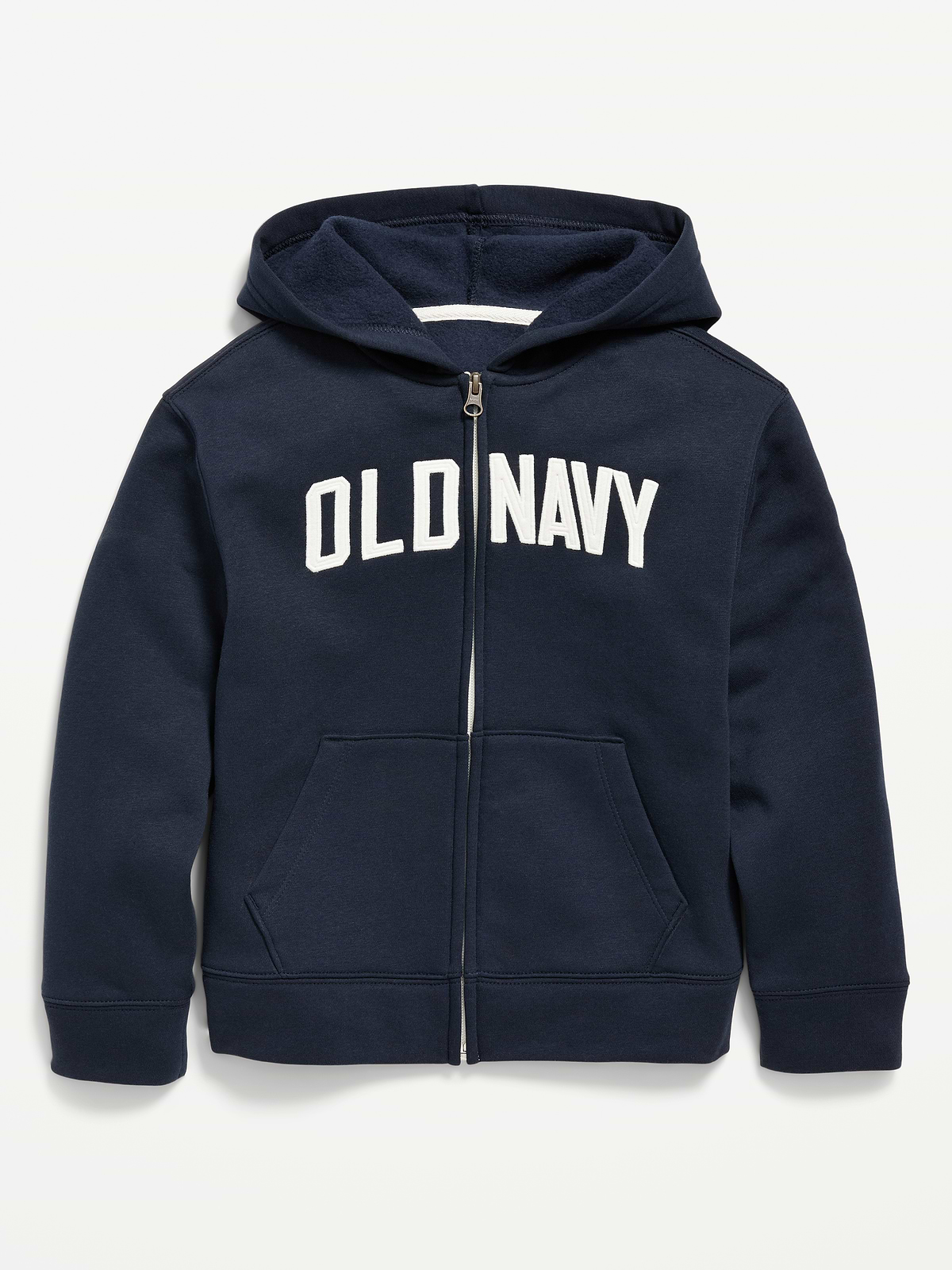 Logo-Graphic Zip-Front Hoodie for Boys