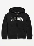 Image number 1 showing, Logo-Graphic Zip-Front Hoodie for Boys