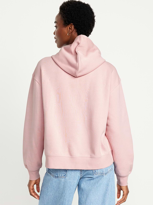 Logo Zip Hoodie Sweatshirt