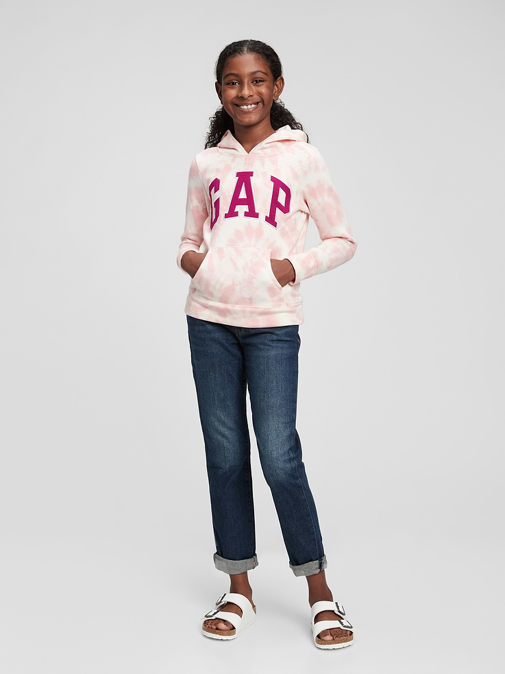 Image number 6 showing, Kids Mid Rise Girlfriend Jeans